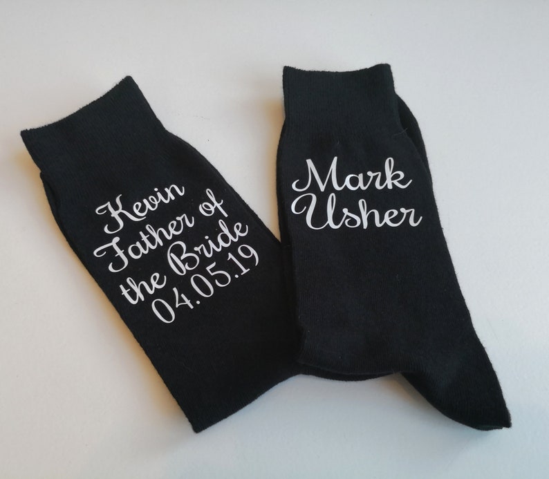 Groomsman Socks Wedding Day Socks Groom Socks Father of the - Etsy UK