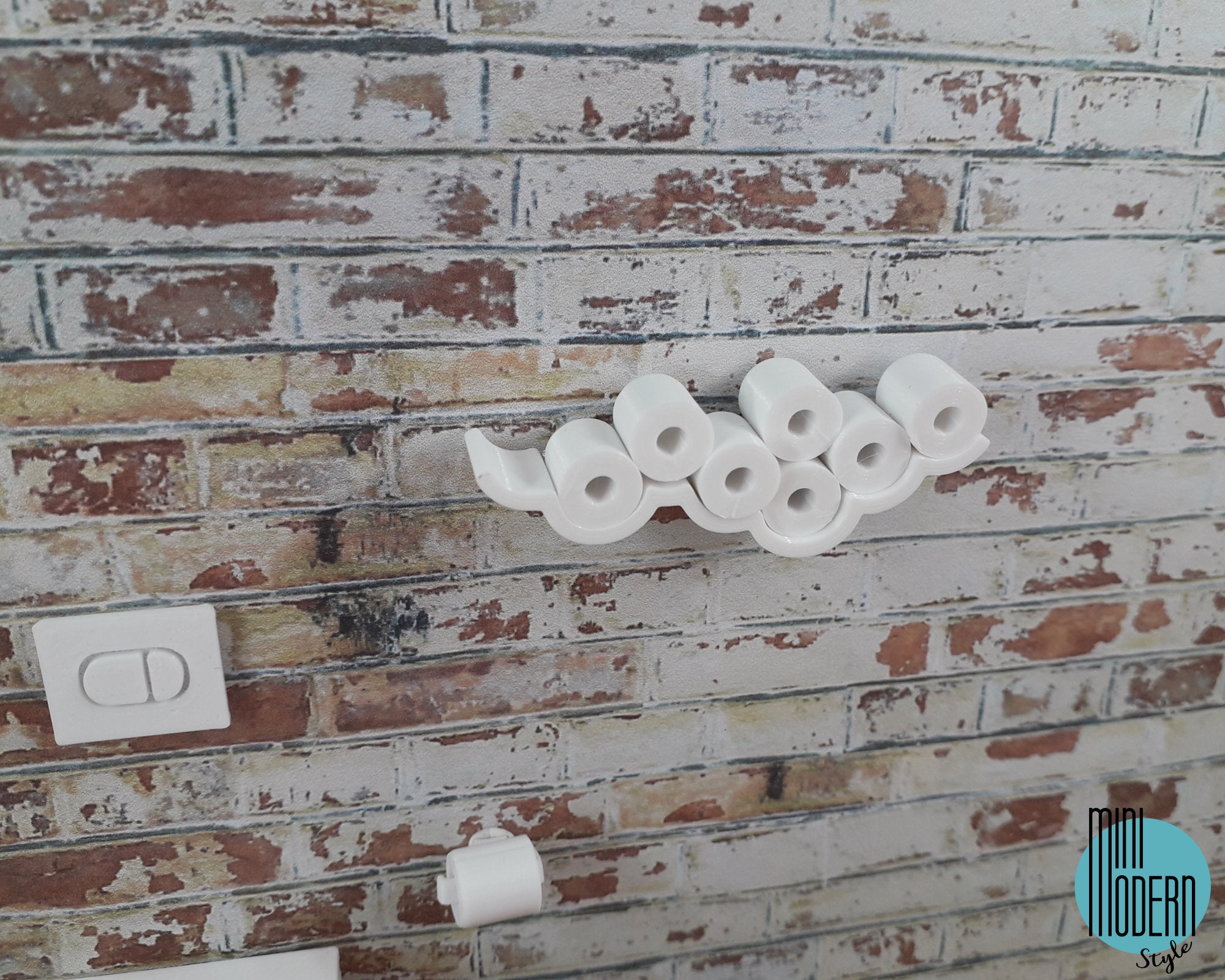 Miniature cloud shelf toilet paper in colorful plastic 112 Etsy