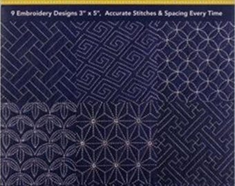 Sashiko Embroidery Stencils- Traditional Collection