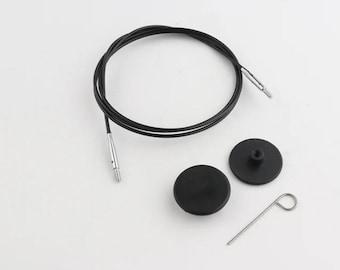 16" KnitPro Stainless Steel Cable Set for Interchangeable Tip