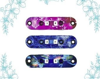 Nirvana Row Counters- Pkg of 3 Assorted Colors