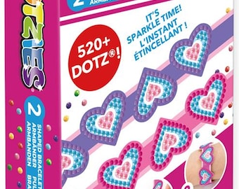 Diamond Art Bracelet Kit-Hearts