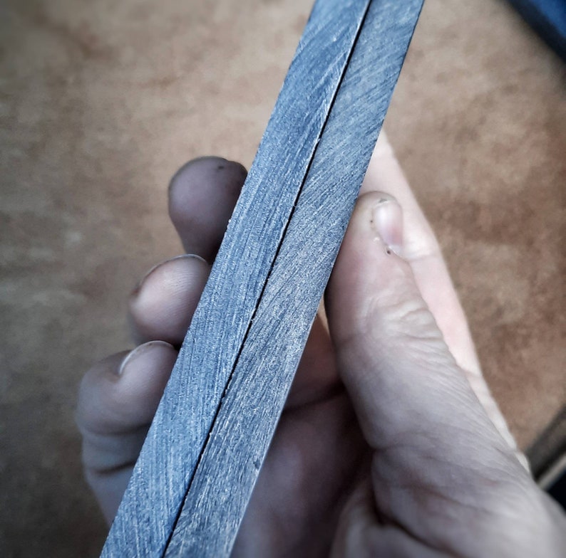 Black Buffalo Horn Knife Handle Scales Set for Knifemaking Etsy