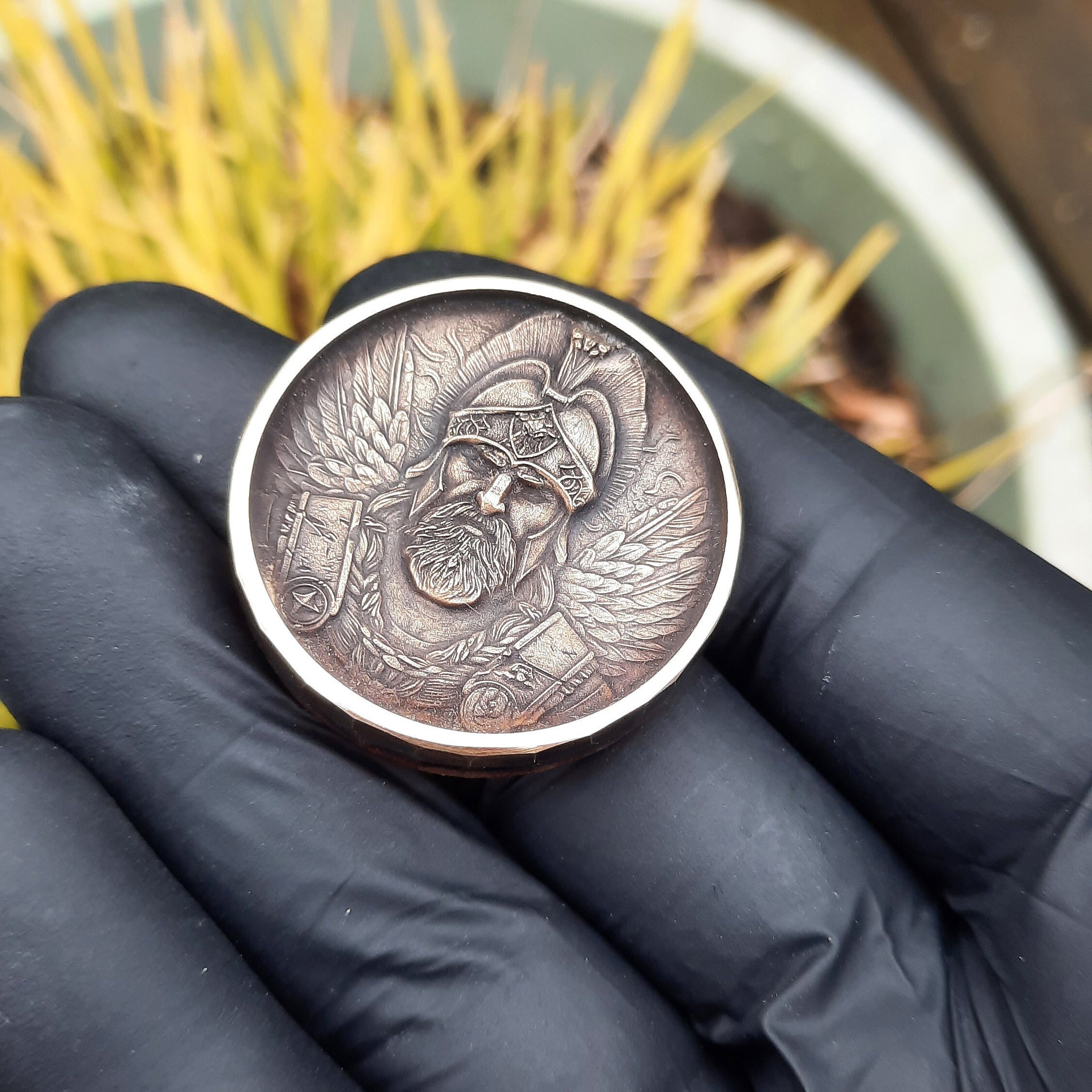 Worn Bronze Coins Etsy Denmark