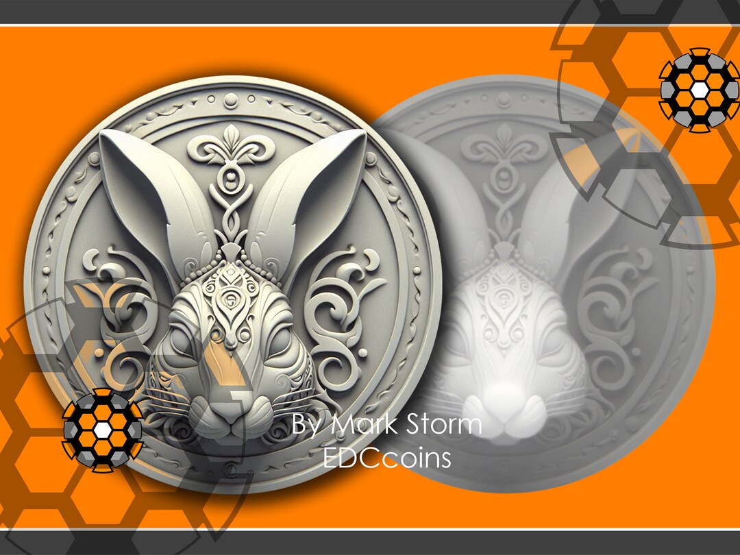 Lightburn Bunny Portrait for 3d Laser Engraving With Heightmap ...