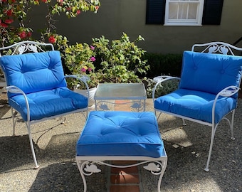 Wrought Iron Chairs Etsy