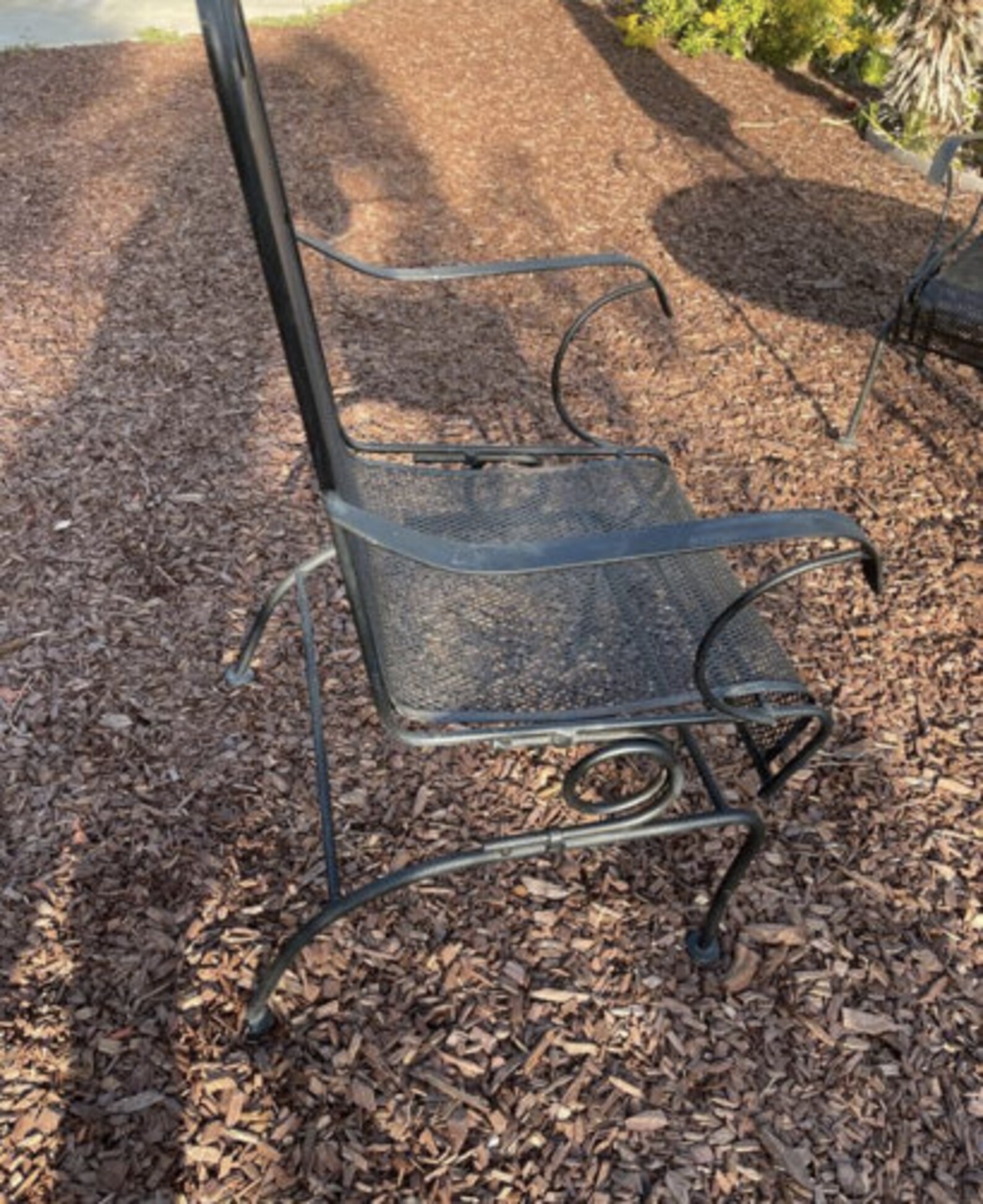 Vintage patio Set by Russell Woodard 4 Sculpture Wire Spring | Etsy