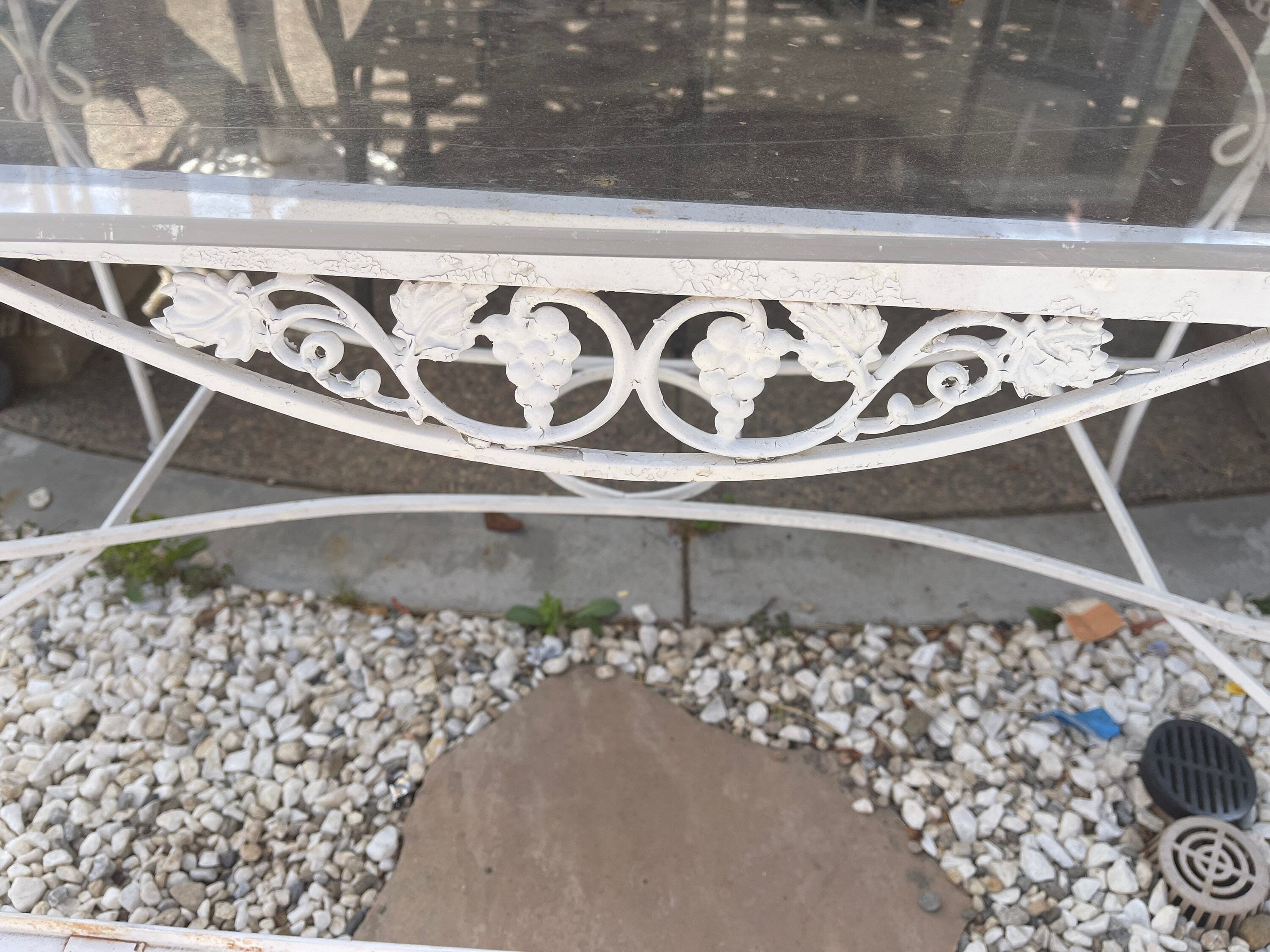 Juego de patio vintage patrón de vid Woodard muebles de | Etsy