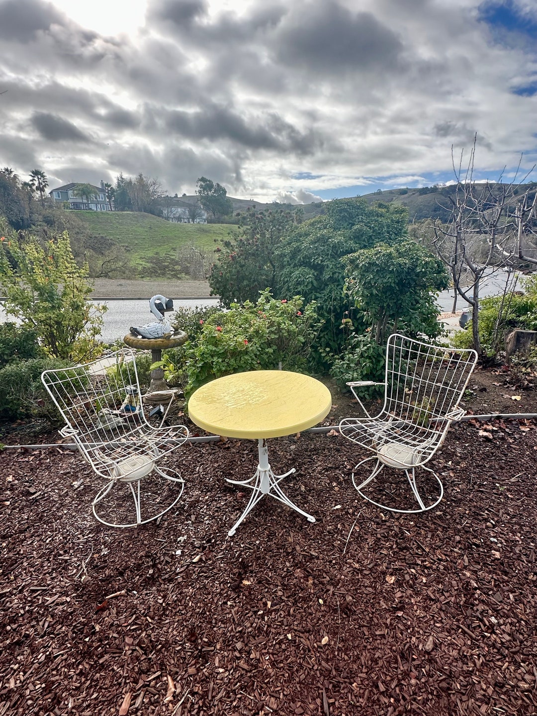 Metal Wire Homecrest Wire Chair VINTAGE MID CENTURY MODERN