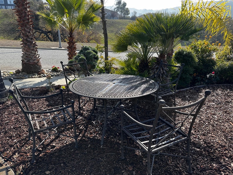 Woodard Patio Set, Landgrave Hacienda Collection, Unique Designed