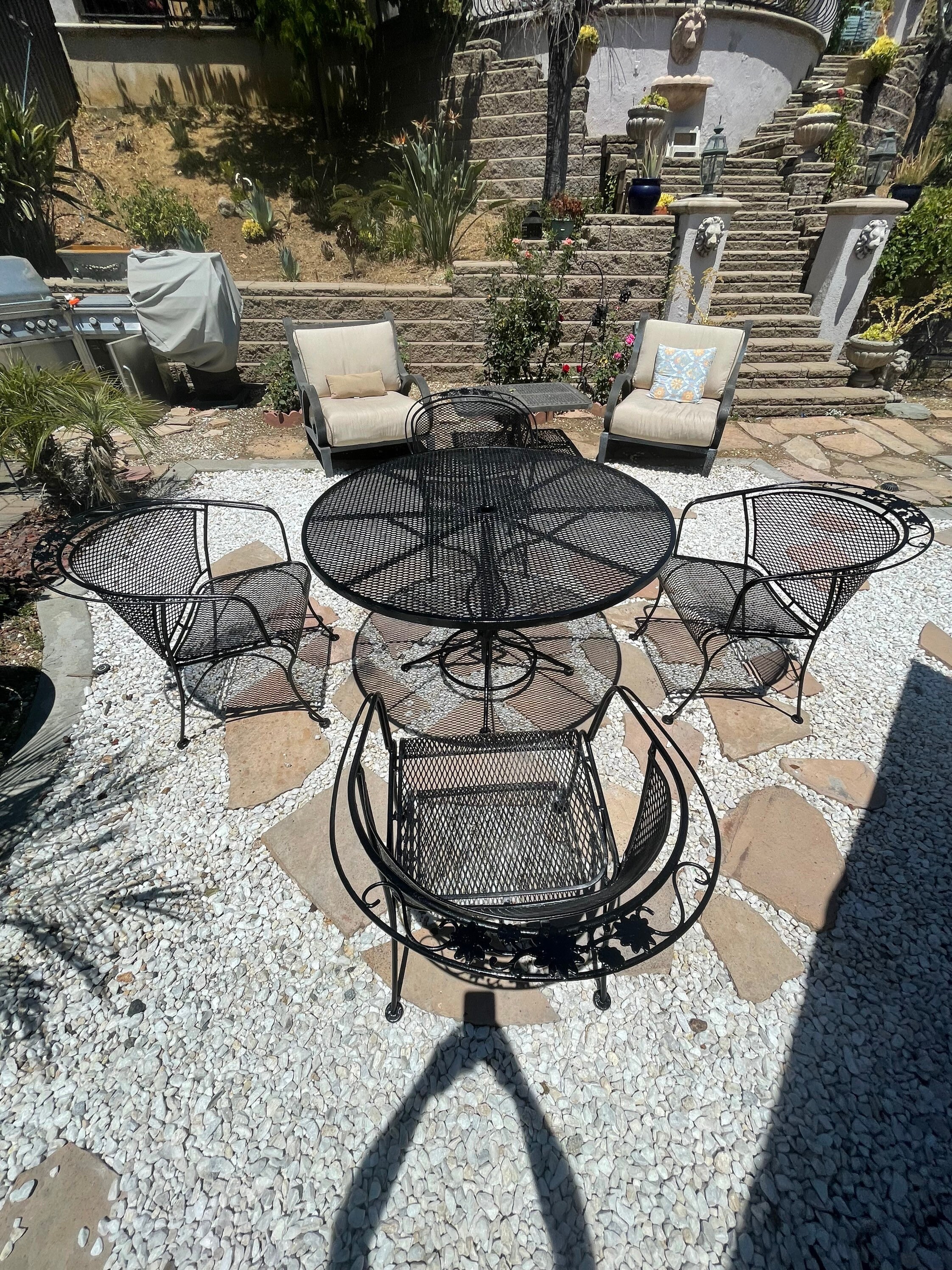 Vintage Patio Set Woodard Brand Name Salterini Collection - Vintage Woodard Patio Furniture Parts Vintage Patio Set Woodard Brand Name Salterini Collection - Vintage Woodard Patio Furniture Parts