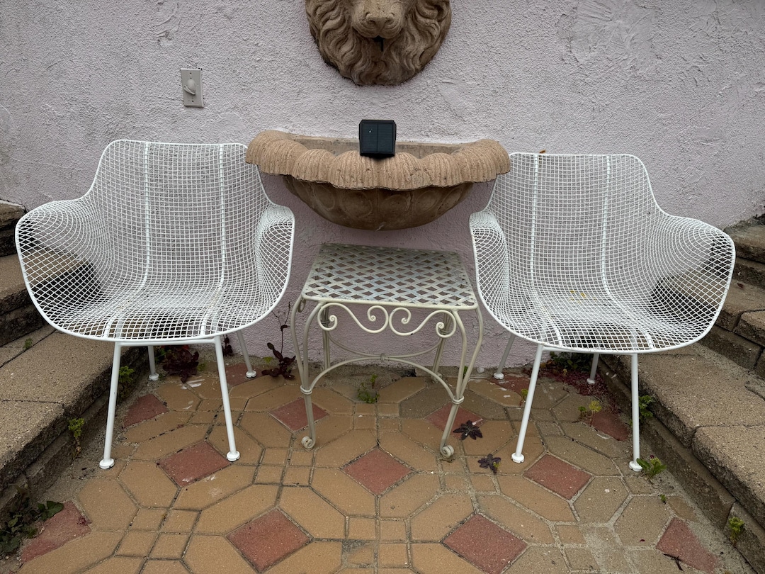 Woodard Sculptura Russell Woodard Patio Set Buy Vintage Mid