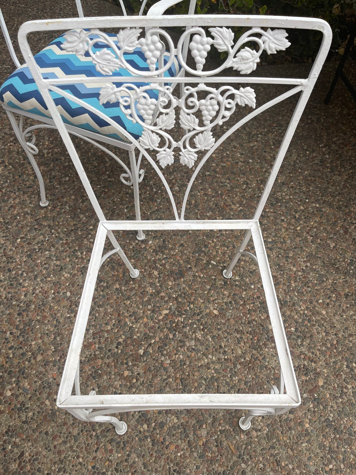 Juego de patio vintage patrón de vid Woodard muebles de | Etsy