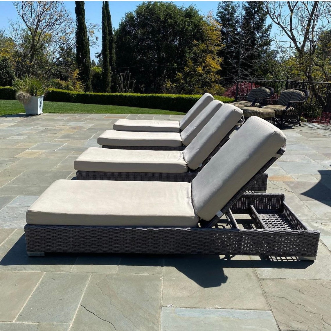 Restoration Hardware Chaise Lounge Chair Lounger Restoration Etsy