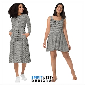 Medieval Chainmail Costume Knight Armor Renaissance Dress Skater Flare Long Sleeve Pocket Midi Running Dance Halloween Cosplay Plus Size