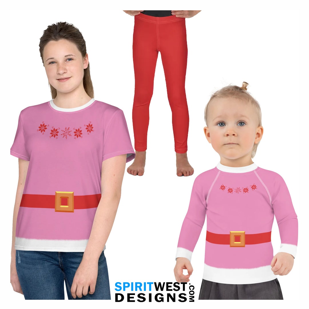 Jovie Elf Costume Kid's Holiday Costume Pajamas Pj's Etsy