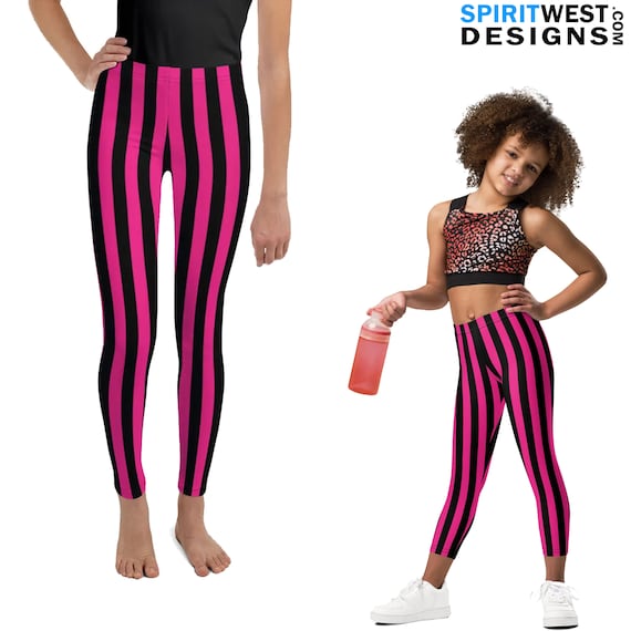 Calze Over Knee A Righe Bianche E Nere WIDMANN - 70 Denari, Taglia Unica, Per Halloween, Carnevale E Feste A Tema