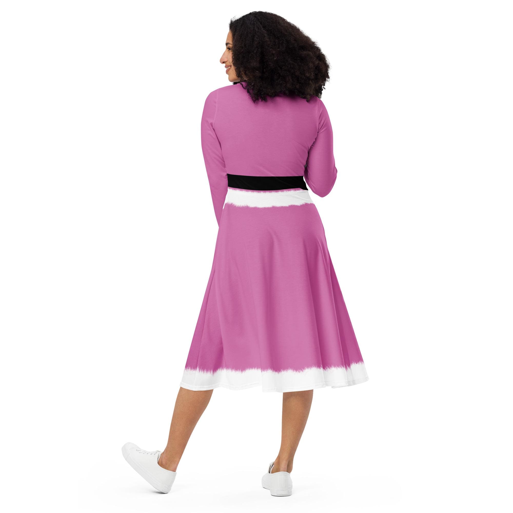 pink mrs claus dress My stunning PINK Mrs Claus <3 <3 <3