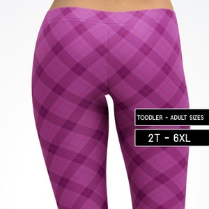 Tartan Yoga Pants 