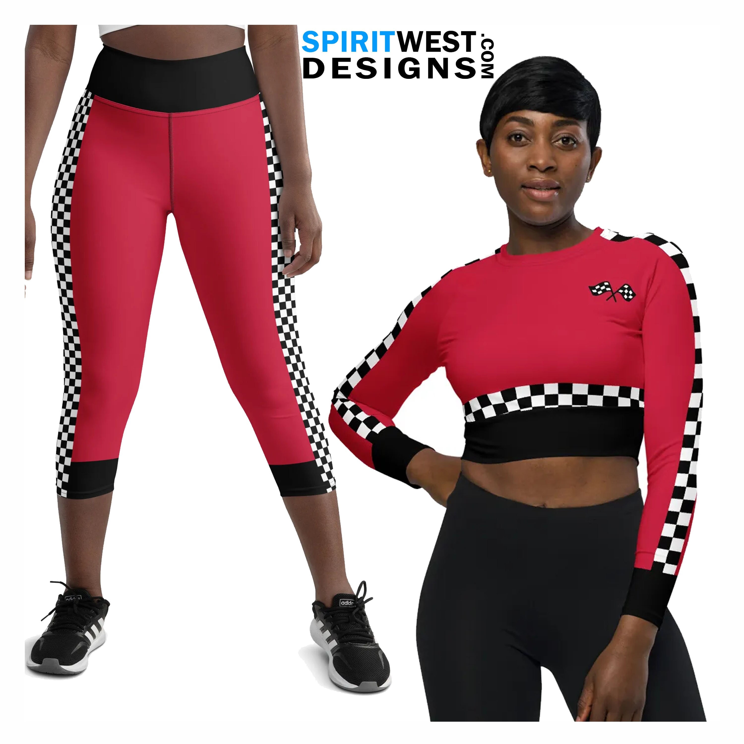 Crop Top Leggings Etsy Canada