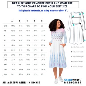 Jack Skellington Costume 2XS - 6XL Nightmare Zombie T-Shirt Dress Long Sleeve Knee Length Dance Party Plus Size Halloween Cosplay Bounding Bild 7