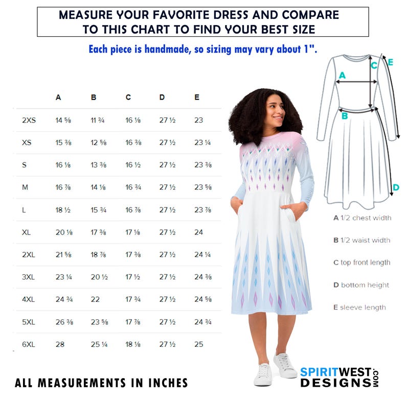 Jack Skellington Costume 2XS - 6XL Nightmare Zombie T-Shirt Dress Long Sleeve Knee Length Dance Party Plus Size Halloween Cosplay Bounding Bild 7