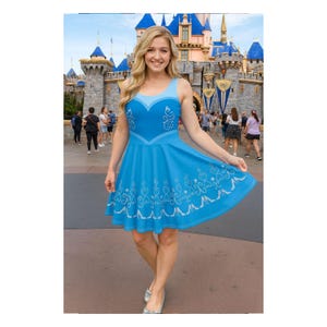 Tiana Blue Dress Cosplay - Etsy Tiana Blue Dress Cosplay - Etsy