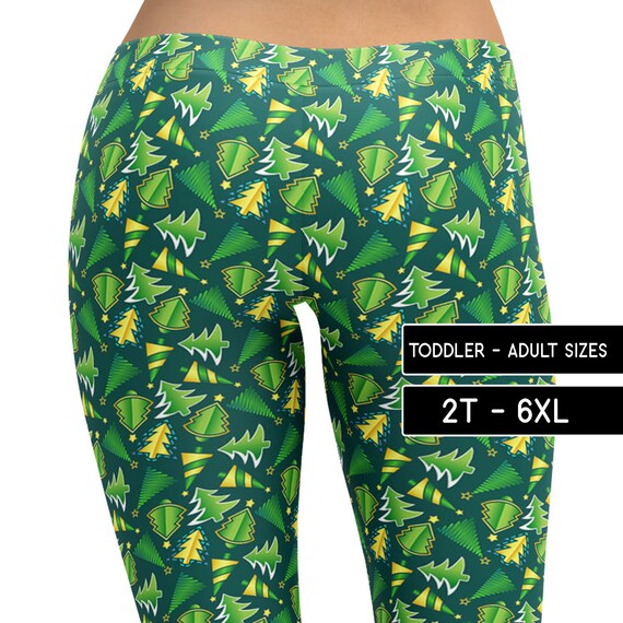 Christmas tree deals leggings