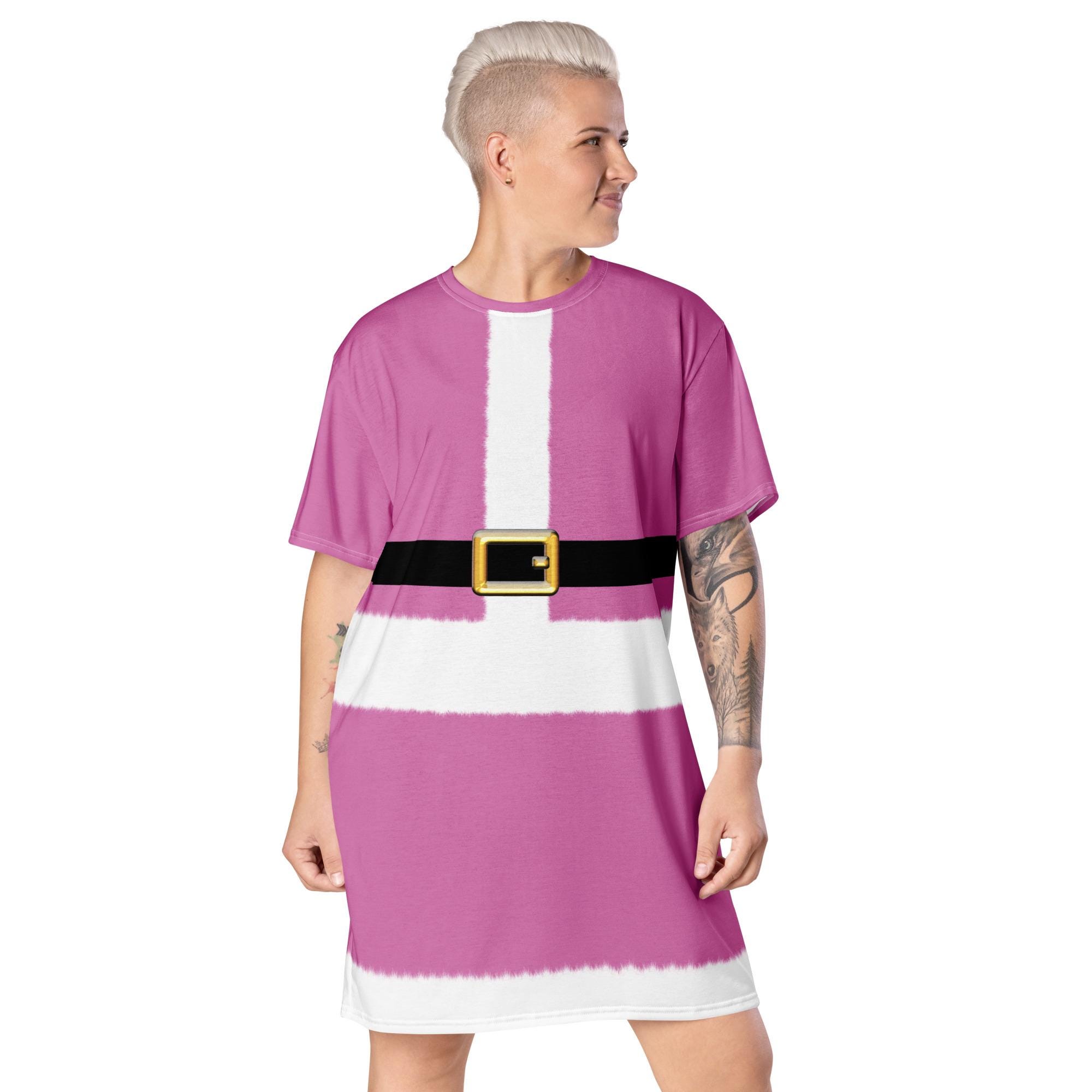 Mrs. Santa Dress 2XS - 6XL Pink Ms Claus Christmas Holiday Costume T-shirt  Bounding Skirt Cosplay Dance Plus Size Secret Santa's Helper Gift - Etsy