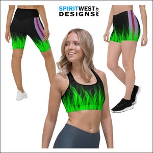 Maleficent Costume | Evil Villain Witch Halloween Cosplay Costume | Running Dance Plus Size Costume Leggings Capris Crop Tank Shorts T-Shirt