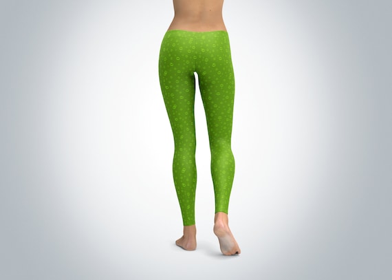 Kids Adult Leggings Green Soda Pop Bubbles Mommy and Me Yoga Pants Capris Children Teen Matching Printed Dance Pants Active Wear 5043 Etsy Finland
