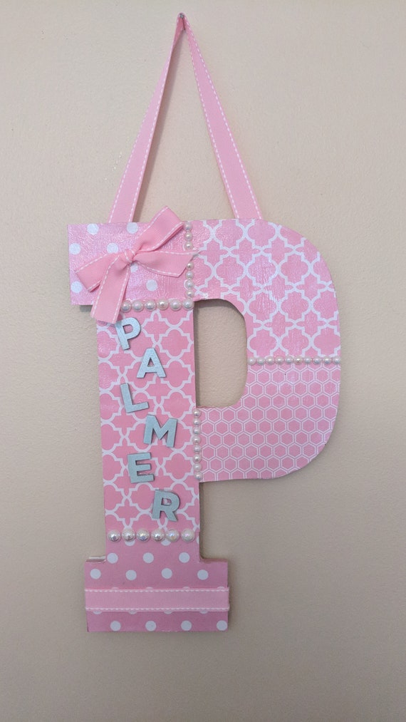 Wooden Decorative Letters Kids Room Choice Of Colors Etsy