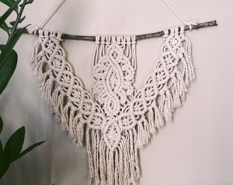 Celtic Design Handmade Macrame Wall Hanging