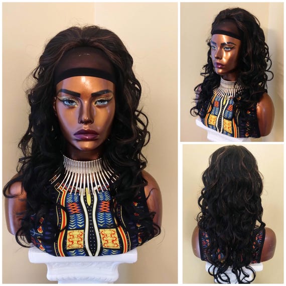 Long Curly Ponytail, Drawstring Ponytail Extensions, Black  display picture 1
