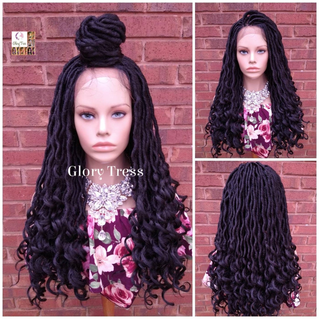Lace Front Wig, Dreadlock Wig, Glory Tress, Goddess Locks, Dreadlocks