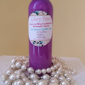 Leave-In Conditioner | Glory Tress |Wig Detangler Spray | Bath And Beauty | Natural Hair Care Products | CLEANSE3