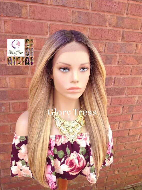 Kinky Straight Lace Front Wig Natural Yaki Straight Wig Glory Tress Ombre Blonde Wig African American Wig REDEMPTION Etsy Canada
