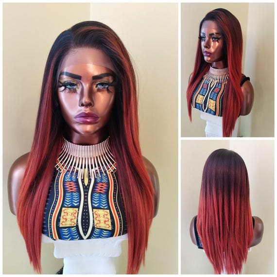 Lace Frontal Wig Pre-plucked HD Lace Wig Silky Straight  display picture 2