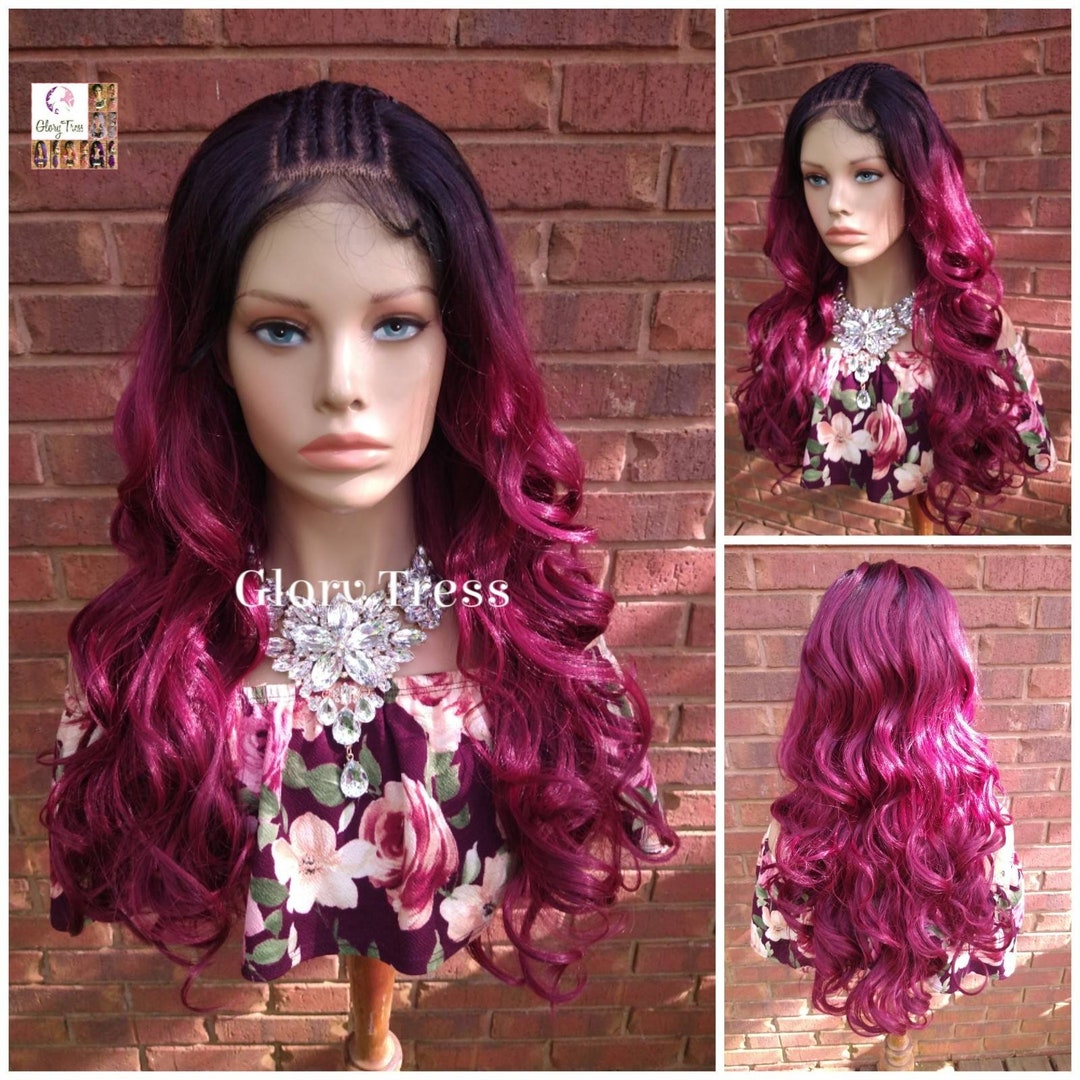 Lace Front Wig Wavy Lace Front Wigs Glory Tress Wigs Braided Wig