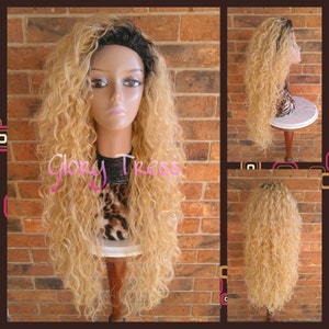 Curly Half Wig | Glory Tress | Kinky Curly Wig | Wigs | Blonde Wig | Half Wig | Wig | ON SALE // FOREVER