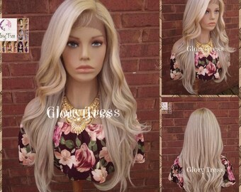 Parrucca Lunga Castana Ondulata Con Frangia – Noel - Foto 8