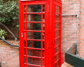 PHONE BOOTH, London photos, DIGITAL photograph, London phone booth, Vintage photograph, antique wall art, home decor, wedding gift, fine art