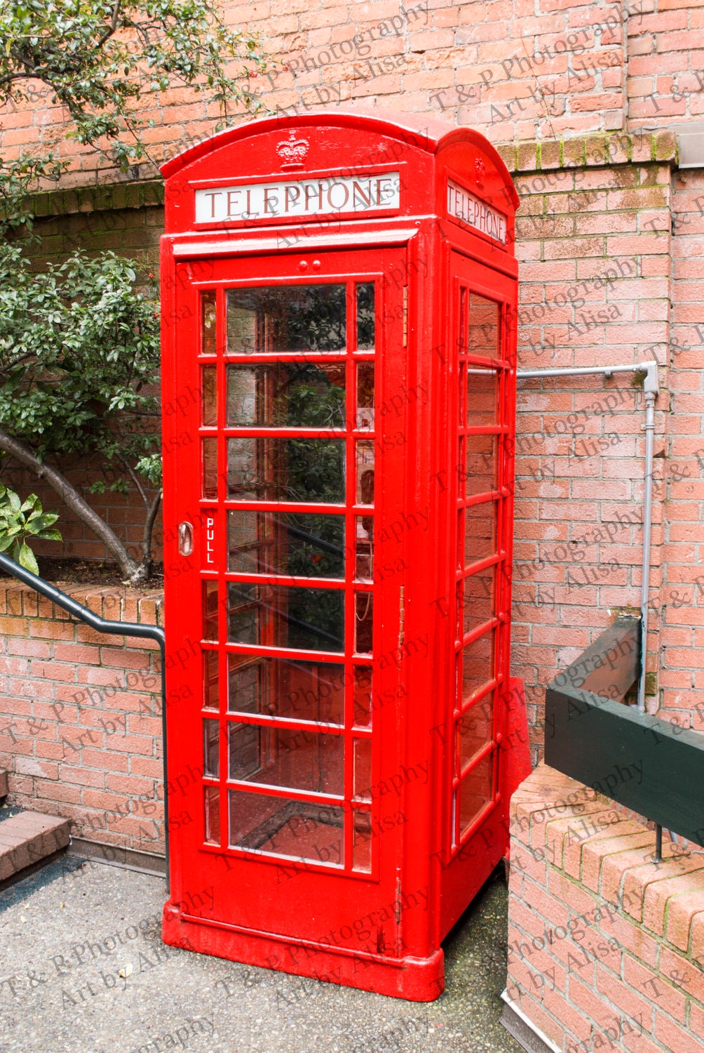 London Red Phone Booth Dictionary Art Print Architecture 