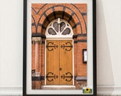 Door photography, CHURCH DOOR photo, digital door photo, Vintage door print, OLD Door wall art, church door digital photo, rustic door photo