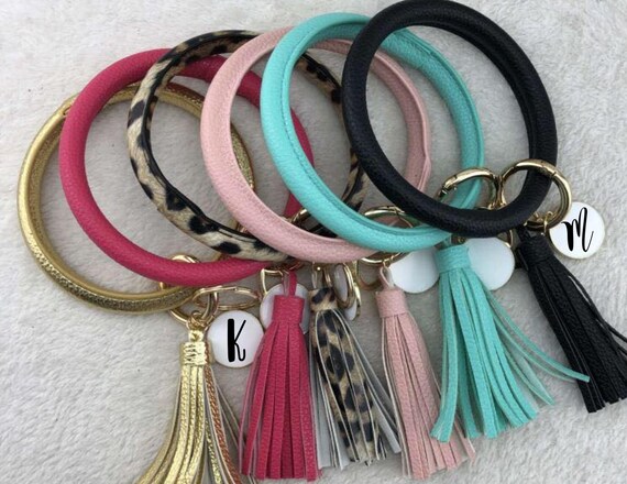 Custom Bracelet Keychain, Bridesmaid Gift, Bracelet Keychain, Bridal Party Gift, Custom Gift, Custom Bracelet Il_570xn