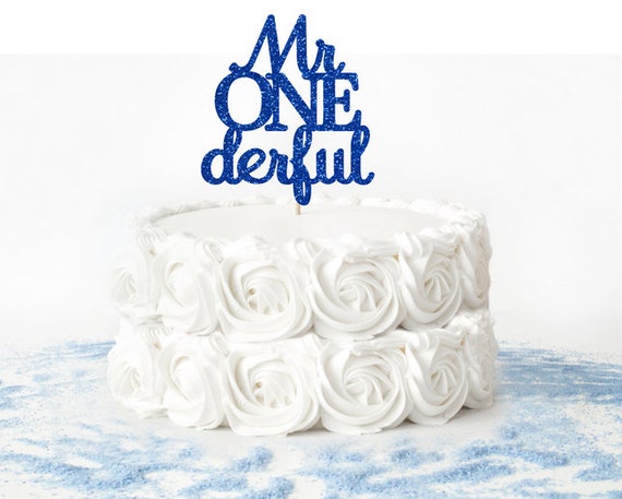 Mr Onederful Cake Topper 1st Birthday Cake Topper Mr Onederful Mr