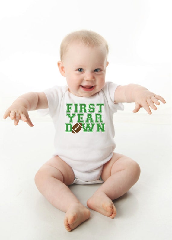Football Birthday Bodysuit, Smash Cake Package, Birthday Outfit, High Chair Banner, Football Theme Birthday Il_570xn