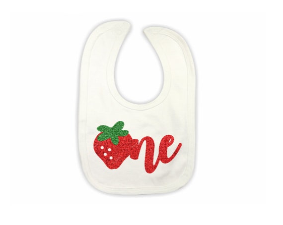 Strawberry Bib, First Birthday Bib, Birthday Bib, Strawberry One Bib, Smash Cake Topper, Strawberry Cake Topper, Smash Cake Package Il_570xn