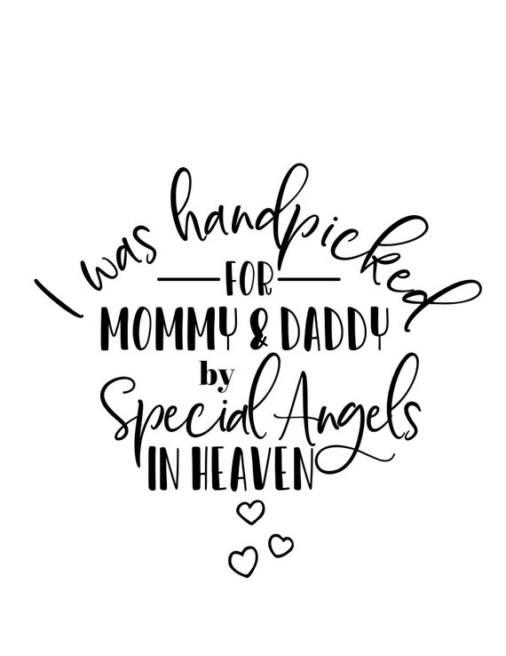 Download Baby Svg Baby Announcement Svg Baby Shower Svg Handpicked In Heaven Svg Baby Bodysuit Svg Baby Announcement By Itsy Bitsy Paper Cuts Catch My Party