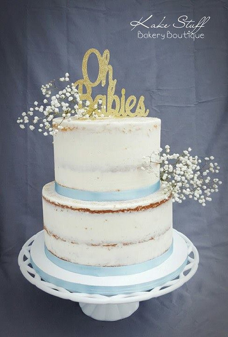Oh Babies Cake Topper Baby Shower Cake Topper Twins Cake Etsy Oh Babies Cake Topper Baby Shower Cake Topper Twins Cake Etsy
